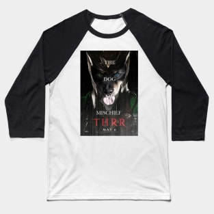 Dog of Mischief Baseball T-Shirt